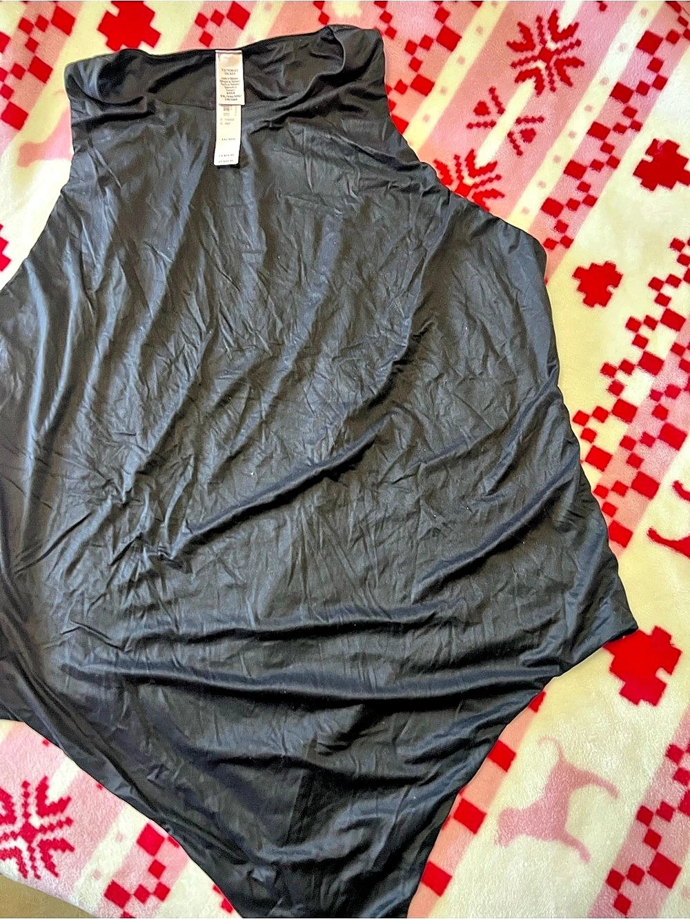 Victoria Secret Black Sleeveless bodysuit